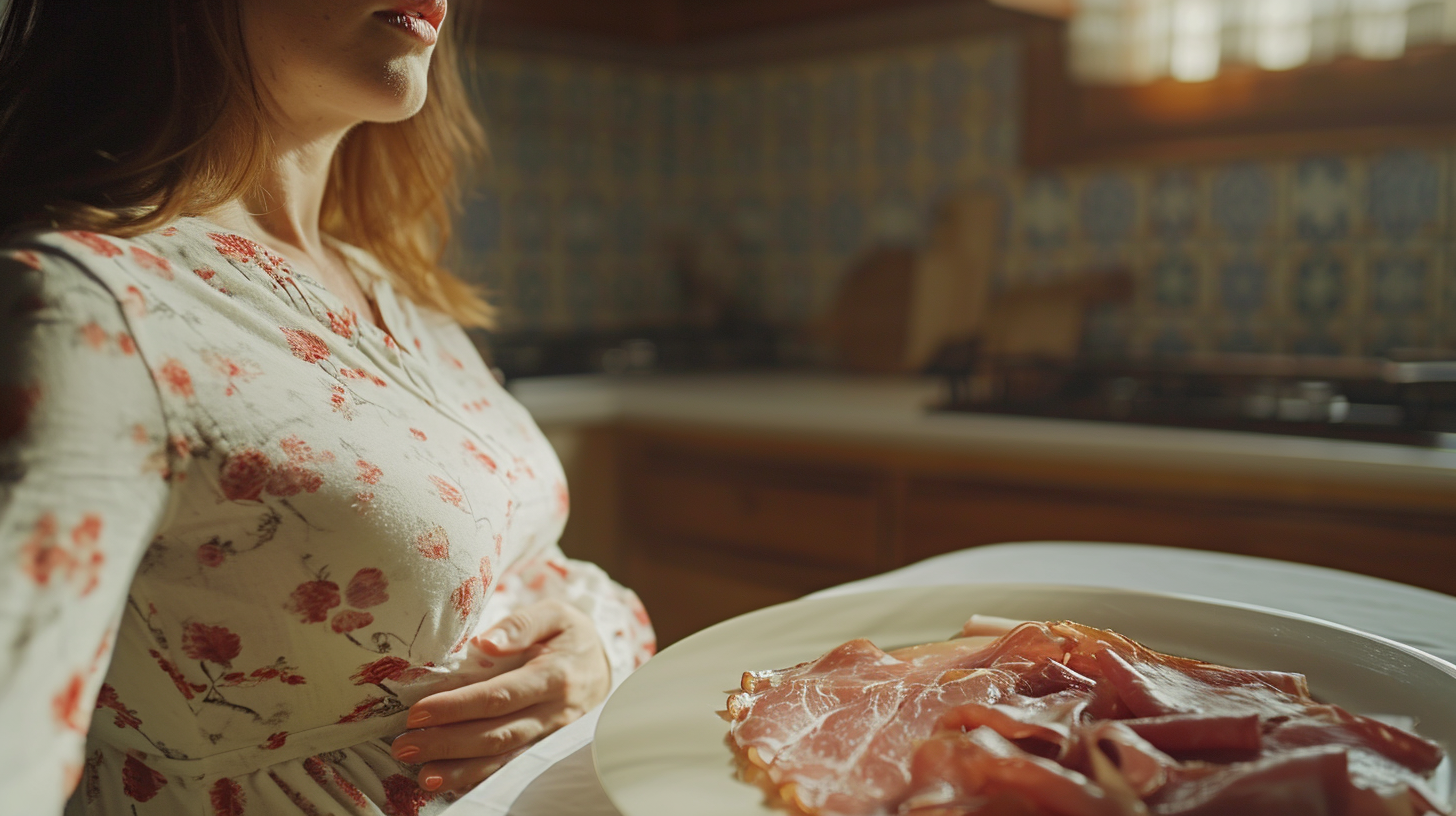 Comer jamón ibérico durante el embarazo y la toxoplasmosis