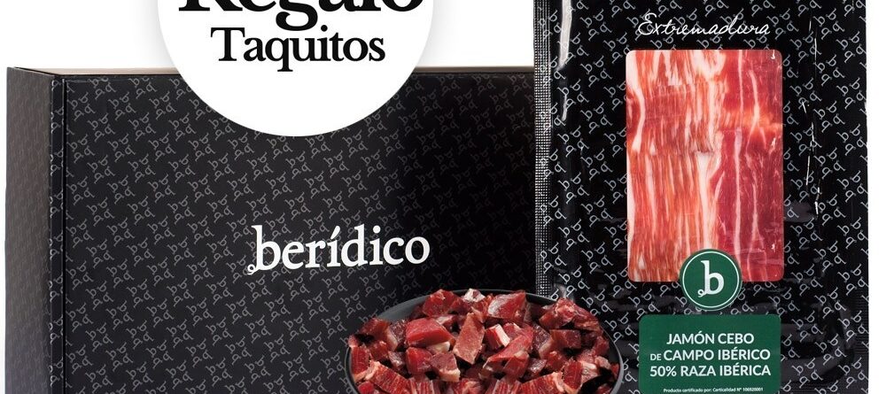 Estuche de jamón de cebo campo Ibérico 50% Berídico