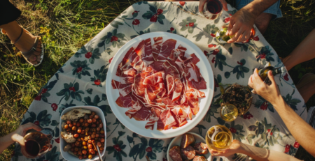 Maridar Jamón Ibérico con Vino y Otros Productos Gourmet